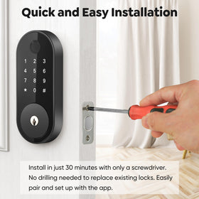 Sifely DIY install kit for quick door mounting