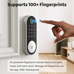 Sifely fingerprint deadbolt keypad use highlights easy guest access