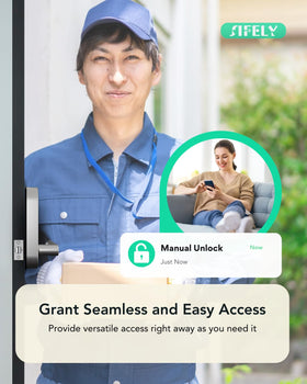 Sifely five way unlock options including keypad and FOB