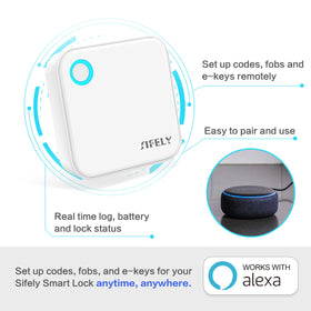 Sifely G5 dual-band Wi-Fi connection supports reliable access.