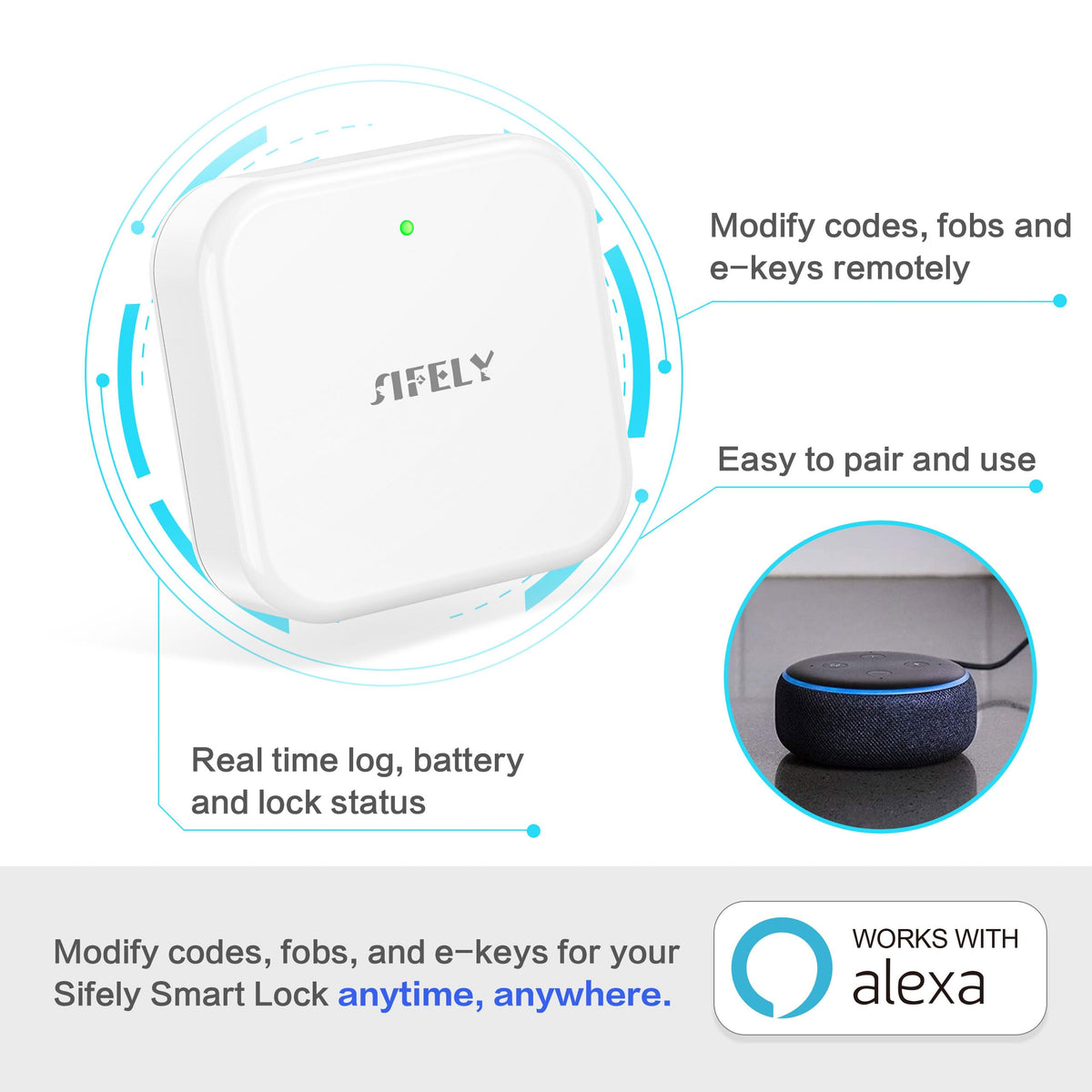 Sifely Gateway G2 setup in minutes enables quick smart home integration