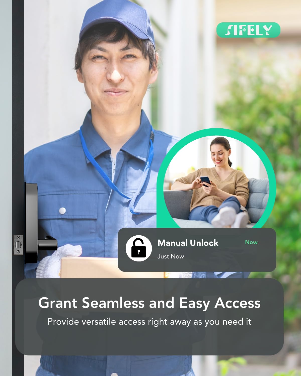 Sifely Airbnb code feature enabling temporary guest access
