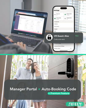 Sifely unlock history view for rental management and security