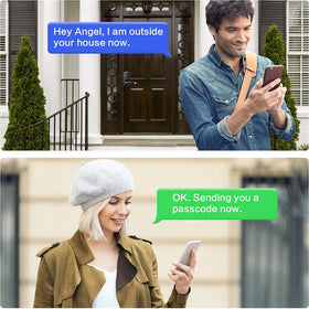 Sifely works with Alexa and Google for hands-free entry.