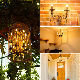 Sigalux E12 candle bulb suited for chandeliers and ceiling fans.