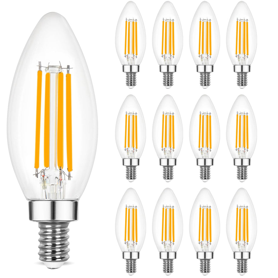 Sigalux LED candelabra bulbs dimmable for smooth lighting transitions