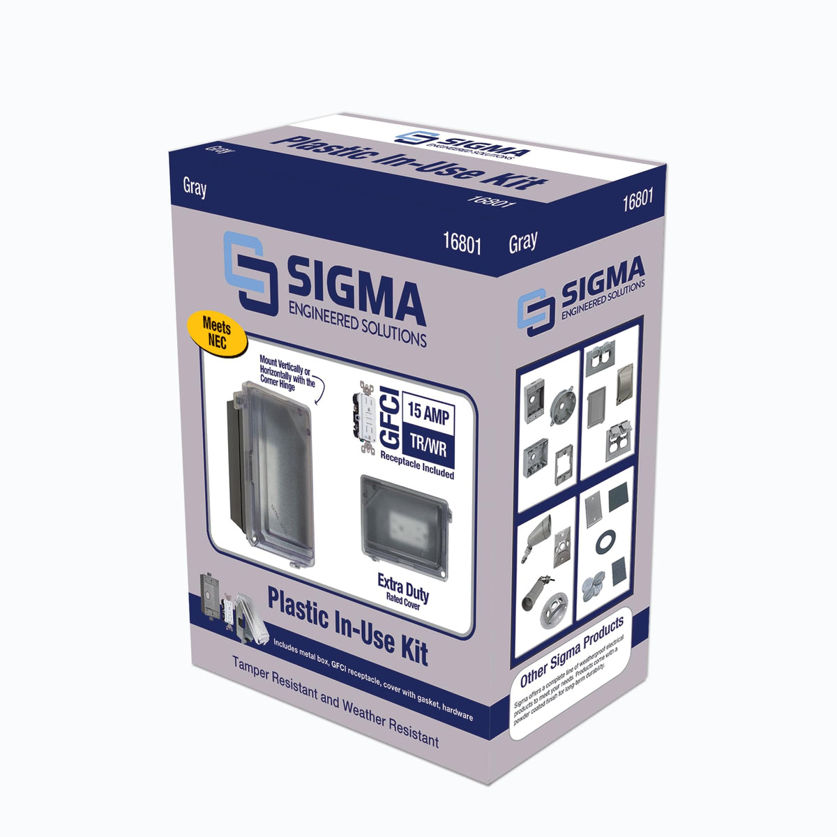 Sigma Engineered Solutions lockable hinge cover enabling secure and versatile mounting