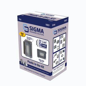 Sigma Engineered Solutions lockable hinge cover enabling secure and versatile mounting