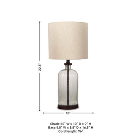Signature Design by Ashley Bandile bronze-tone finish complements urban farmhouse decor.