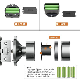 Signstek keyless entry lock universal fit for left or right handed doors.