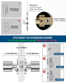 Signstek keyless entry lock waterproof design suitable for entryways and garages.