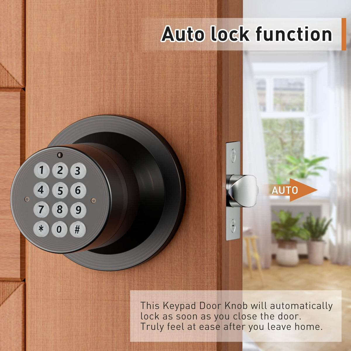 Signstek keyless-entry-lock waterproof design suitable for indoor and outdoor use