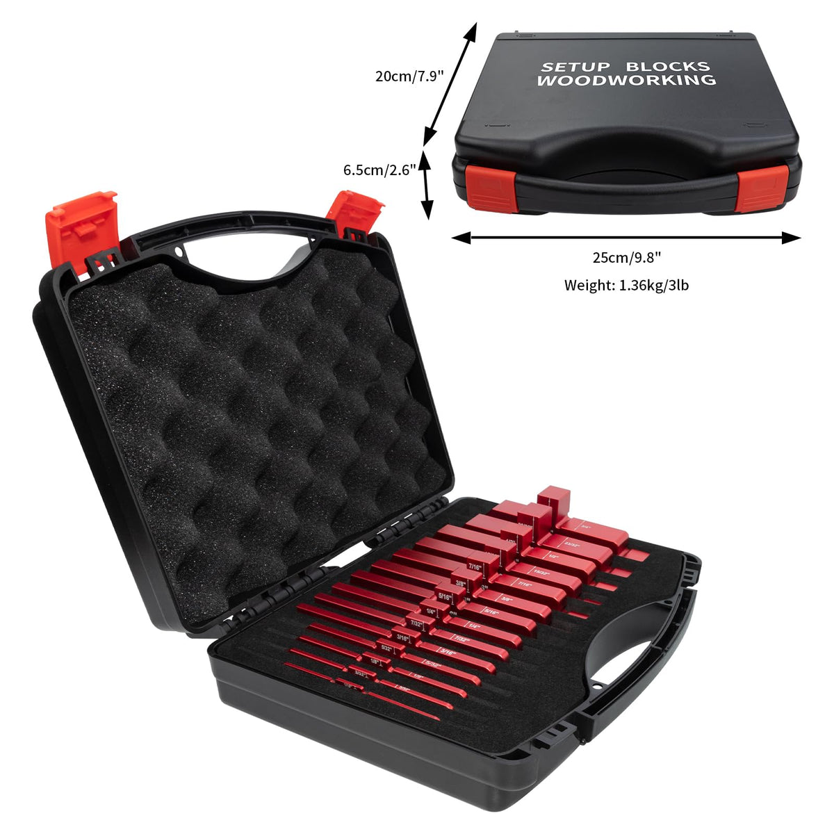 SIIIXS blocks are compatible with table saws, band saws, and planers for versatile setup.