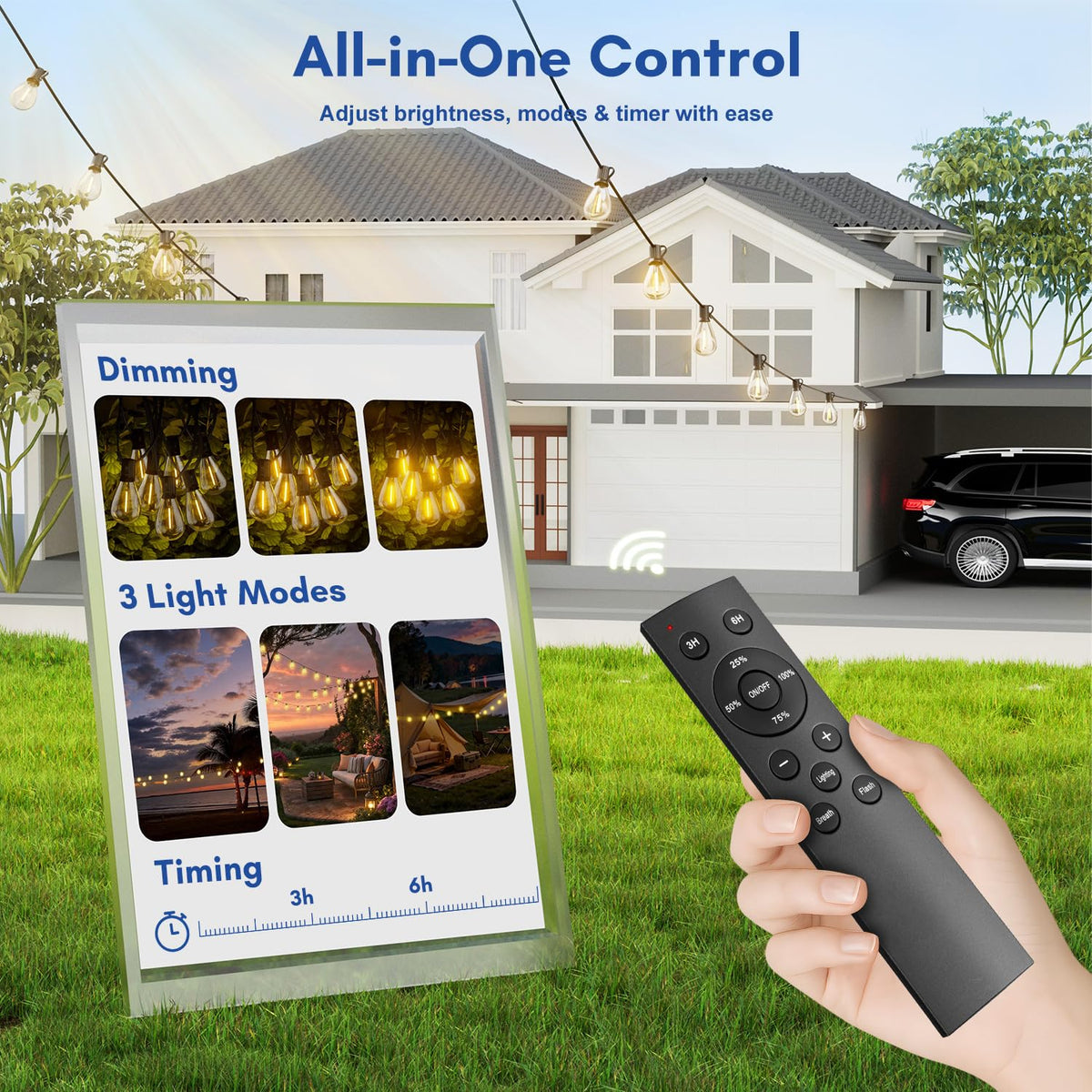 Sikitul S11 bulbs are shatterproof for durable outdoor use