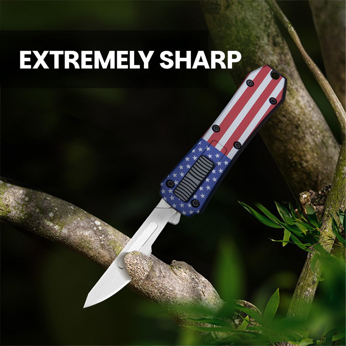 Silaoburi clip-on EDC knife keeps gear easily accessible.