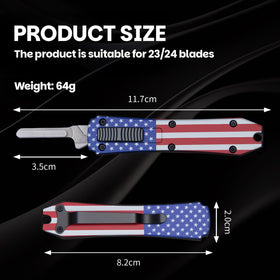 Silaoburi knife with exposed blade enables quick task switching.