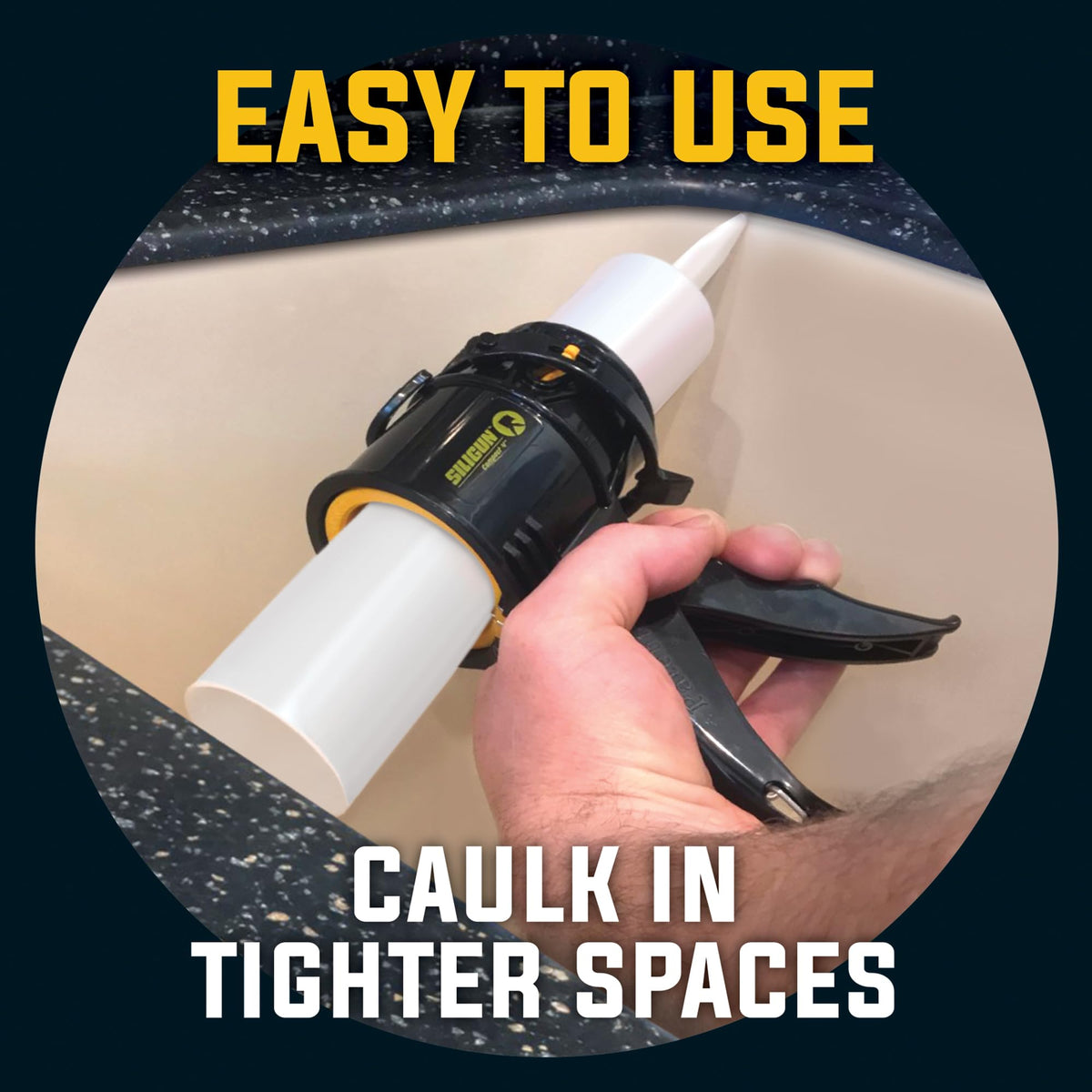 Lightweight ABS frame shown with built in hook for easy storage.