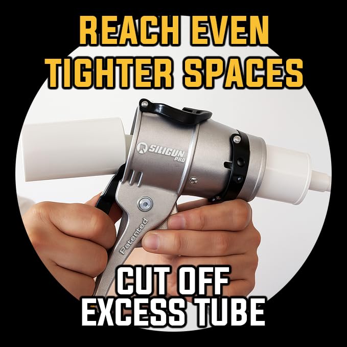 SILIGUN PRO lightweight aluminum frame supports tough tasks with reduced hand fatigue.