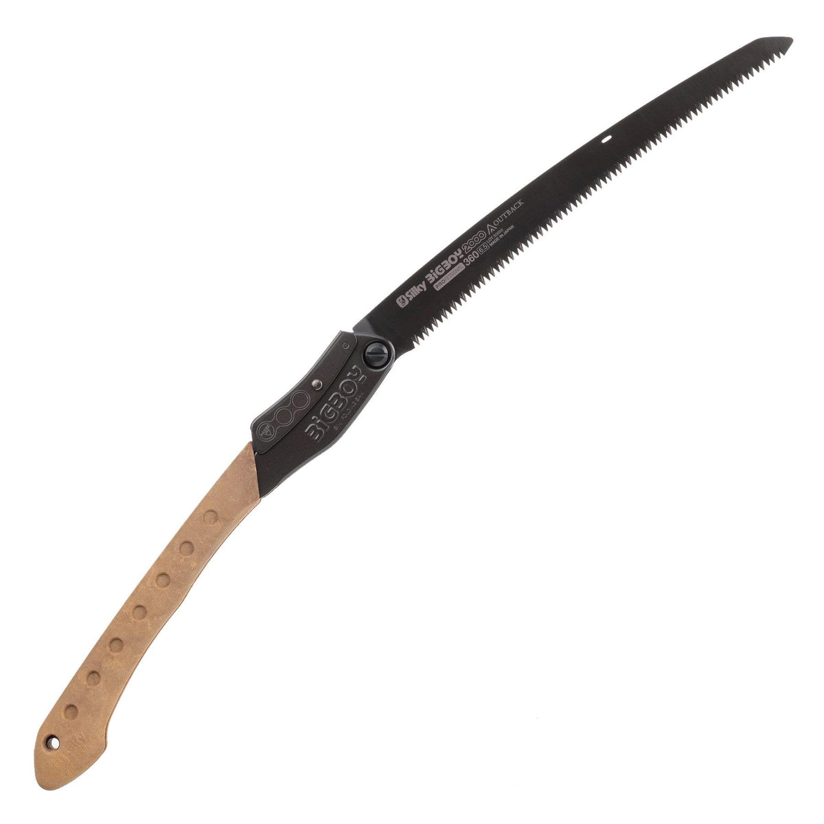 Silky BigBoy 2000 folding saw handle grip for secure control in tough conditions
