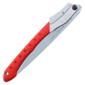 Silky BigBoy folding saw with balanced blade for controlled cuts.
