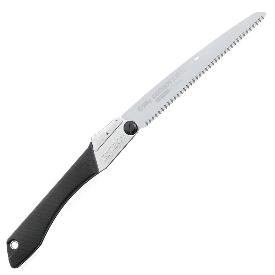 Silky GomBoy Professional folding saw 240mm blade for precise pruning.