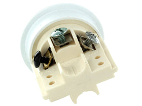 Sillites outlet with cover cap and mounting screws for secure mounting.