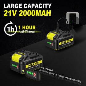 SILVEL LED work light improves visibility in tight spaces.