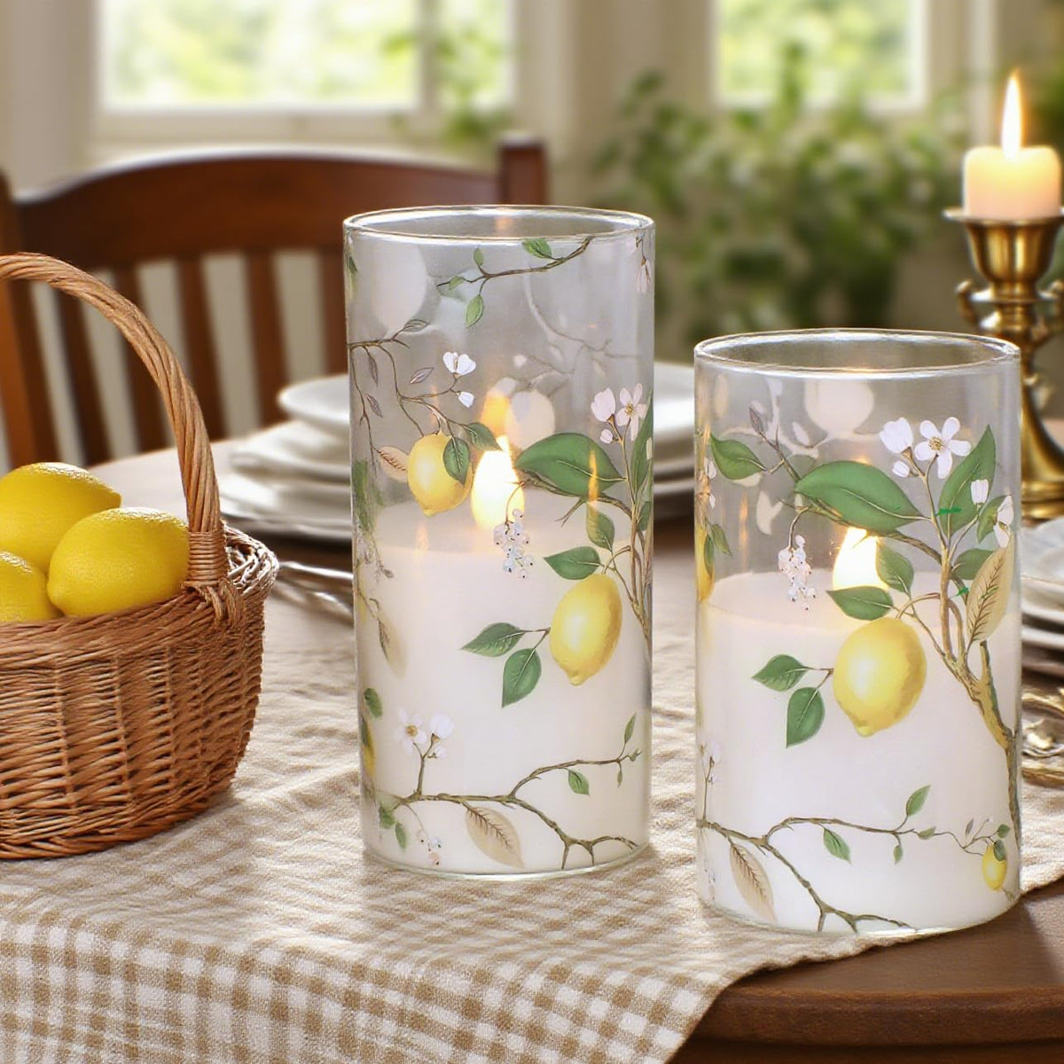 Silverstro remote-controlled flameless candles provide convenient, mood-enhancing lighting.