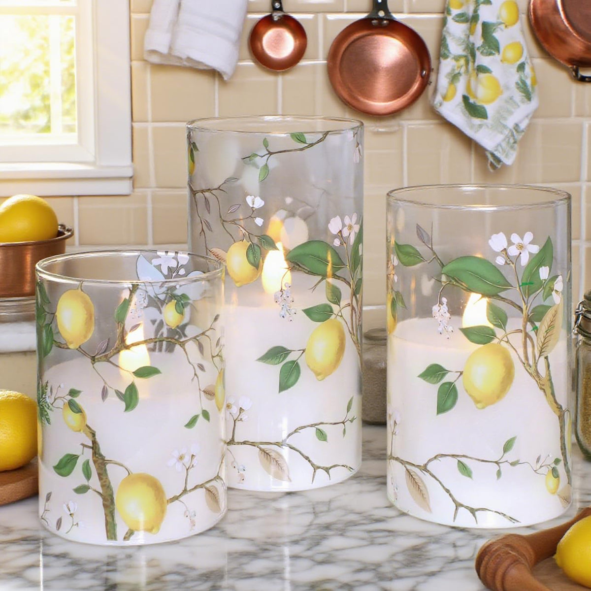 Silverstro candles cast warm flicker, creating cozy evenings.