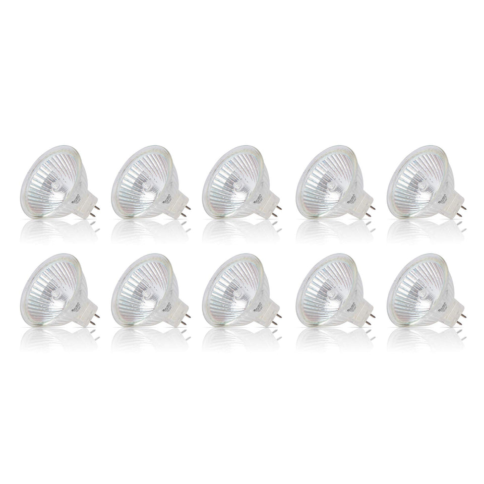 Simba Lighting MR16 bulb with glass cover for precise landscape accents