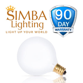Simba Lighting wall sconce bulb delivering warm, even illumination