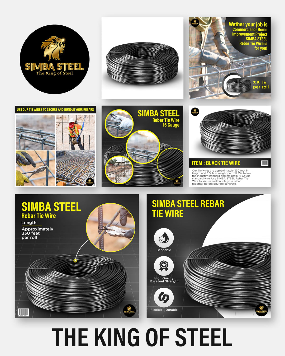 SIMBA STEEL wire suitable for both commercial and residential construction projects.