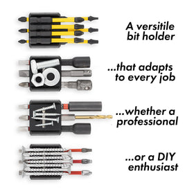 Simon Tools belt-clip installation ready magnetic bit holder secures quickly.