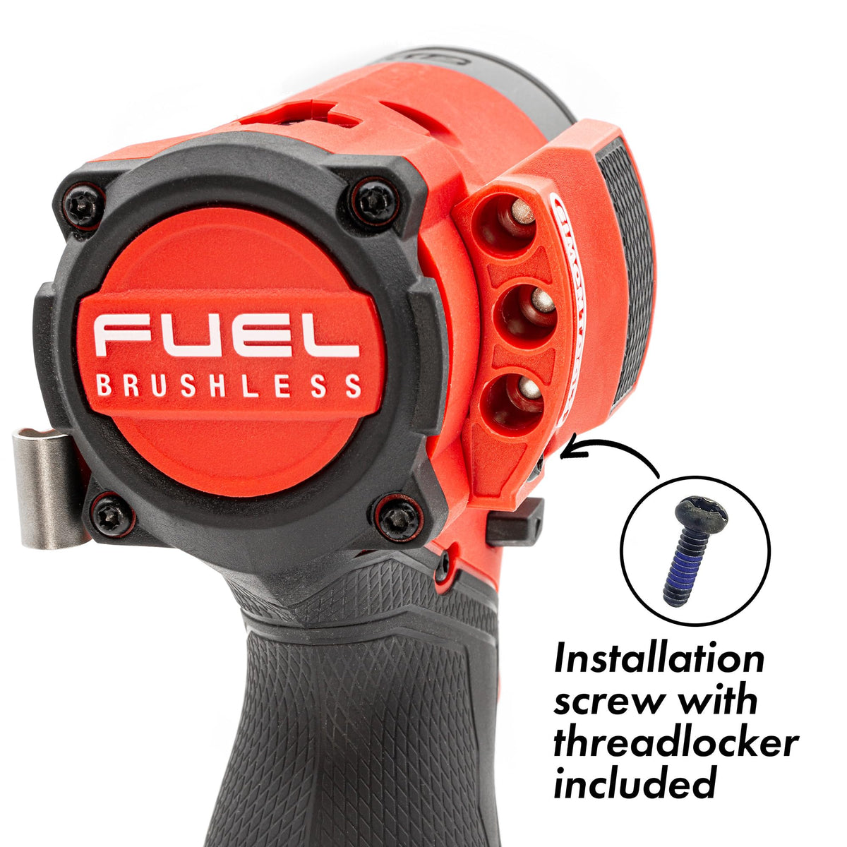 Simon Tools pre-applied threadlock ensures secure mounting without glue