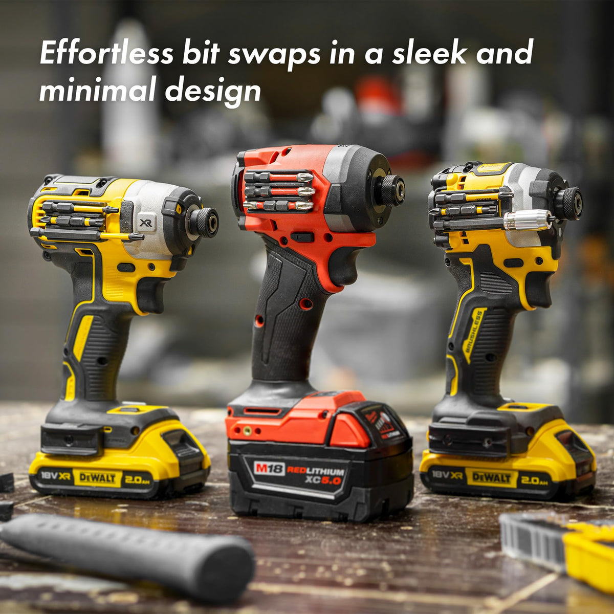 Simon Tools universal drill fit supports most popular brands and models.