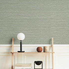 Simon&Siff textured grasscloth wallpaper closeup shows durable PVC texture for wall accents
