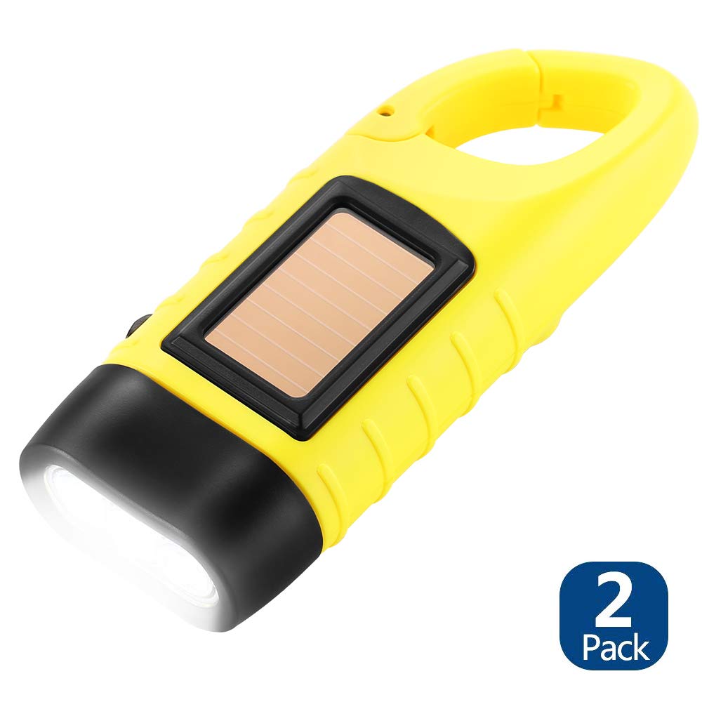 Simpeak emergency dynamo torch ready for outages and outdoor use.