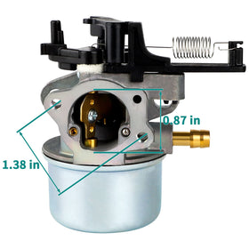 SIMPERAC carburetor packaged accessories show complete install kit.