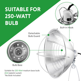 Simple Deluxe 360 degree ball joint lets you direct light precisely