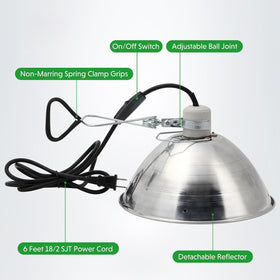Simple Deluxe two-pack clamp lamps ready for studio use and flexible mounting