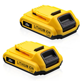 Simple Plus+ DCB203-2 battery pack shown for easy grip and lighter weight.