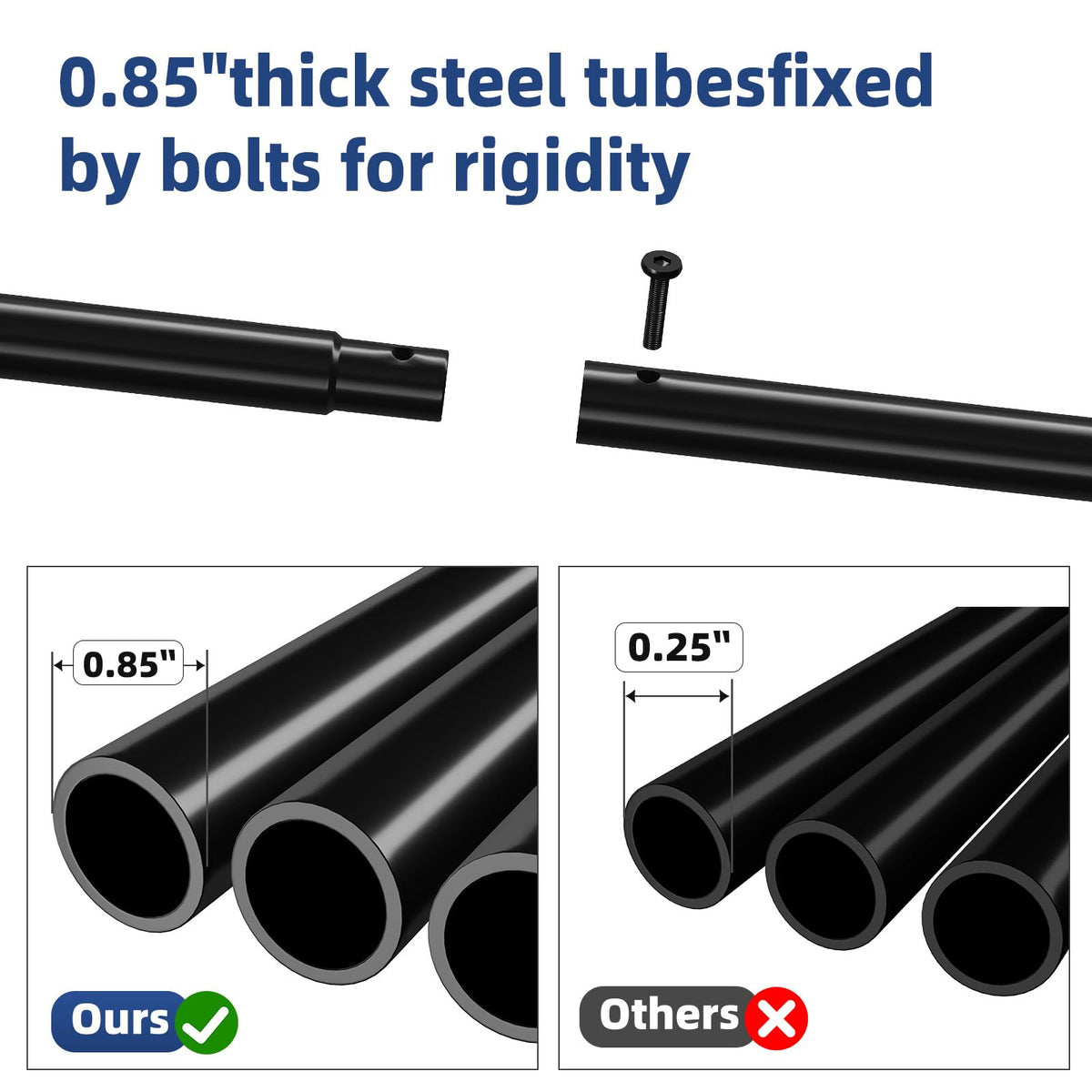 Simple Trending blanket ladder anti-tip cups protect floors during use.