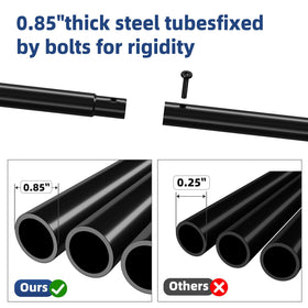 Simple Trending blanket ladder anti-tip cups protect floors during use.