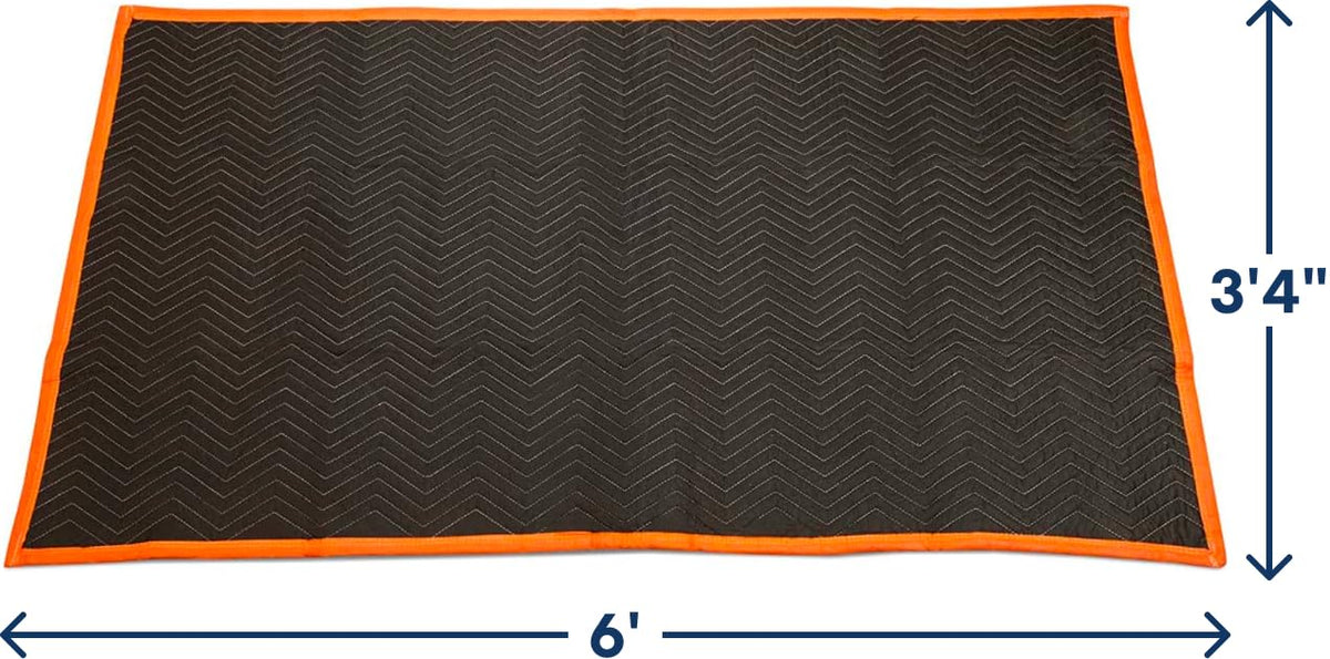 SIMPLI-MAGIC reinforced-edge padded blanket closeup highlighting tear-resistant durability.