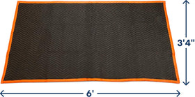 SIMPLI-MAGIC reinforced-edge padded blanket closeup highlighting tear-resistant durability.