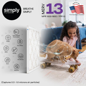 Simply filter in slot assembly shows easy replacement