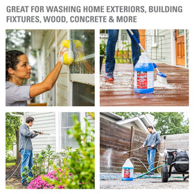 SIMPSON Cleaner surface wipe reveals bright, clean results after use.