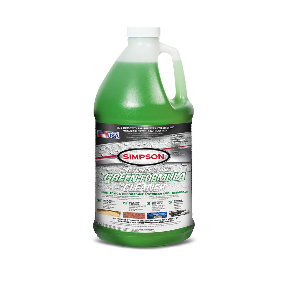 SIMPSON Green Formula 1 gal bottle versatile cleaner for multiple surfaces