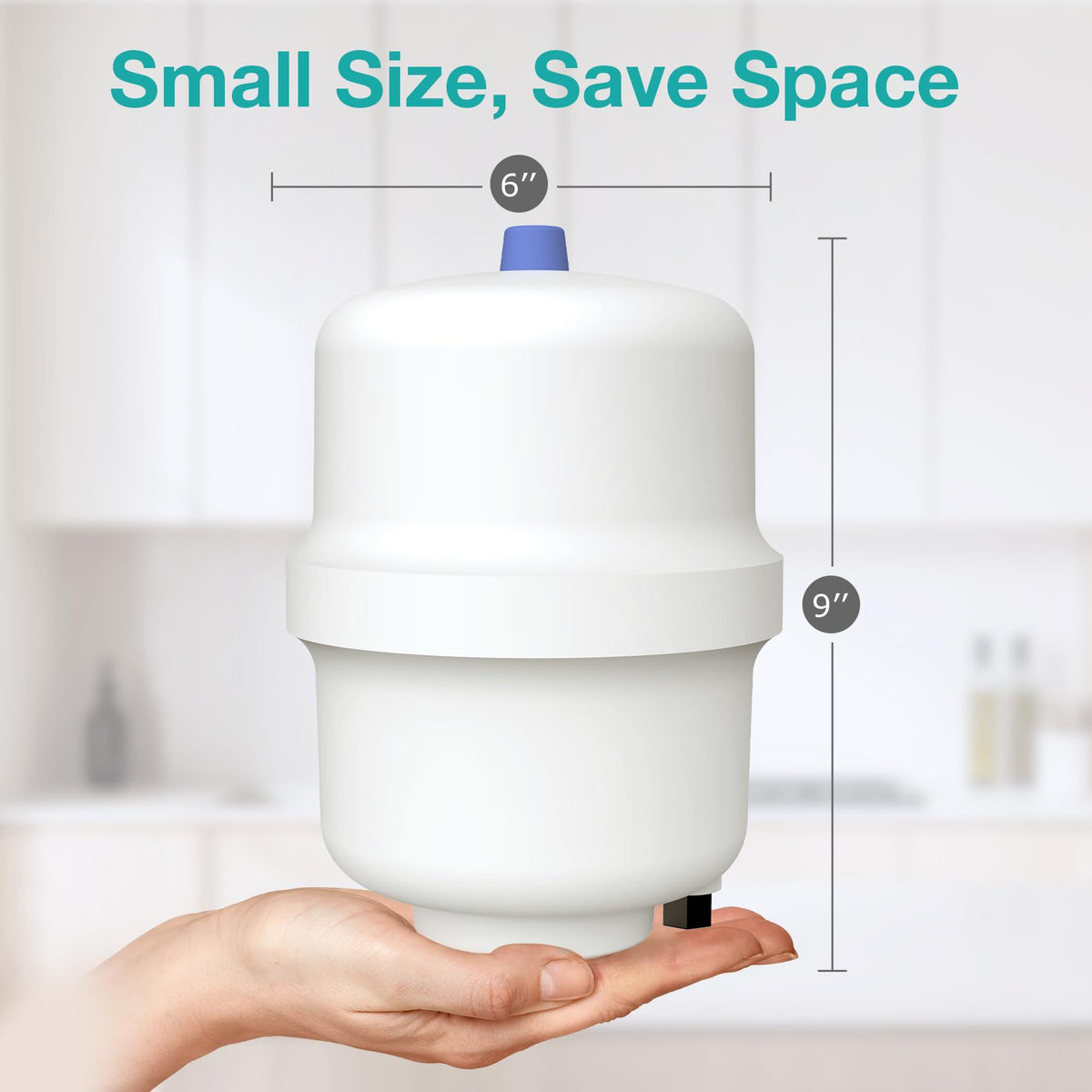 SimPure small tank in use with a refrigerator and ice maker ensures reliable water supply.