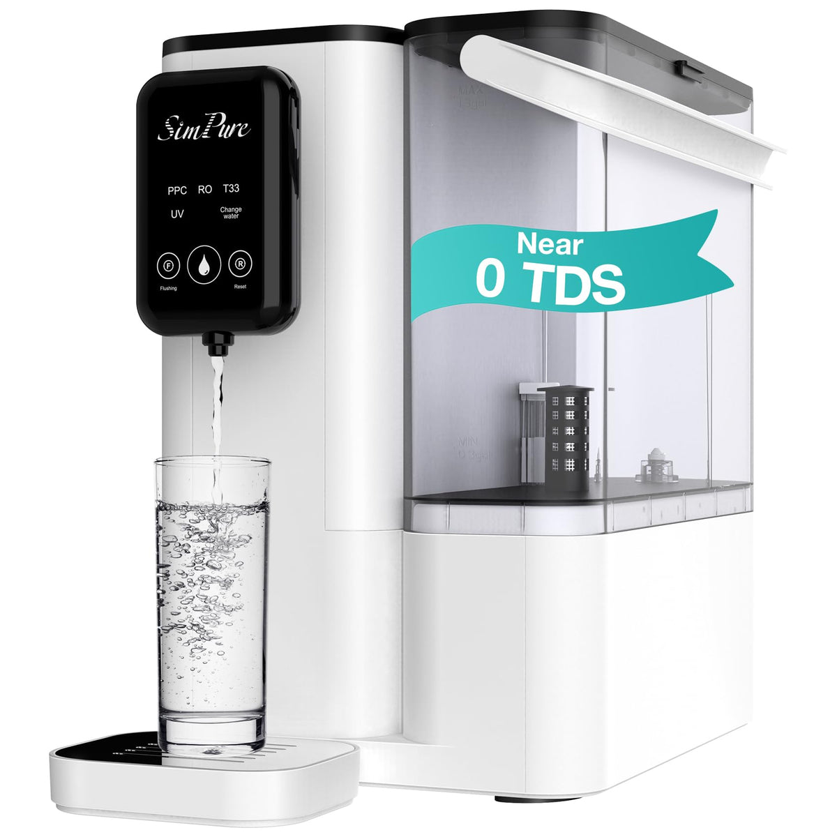 SimPure Y9 series cartridge compatible with Y9T and Y9A, easy swap for ongoing filtration.